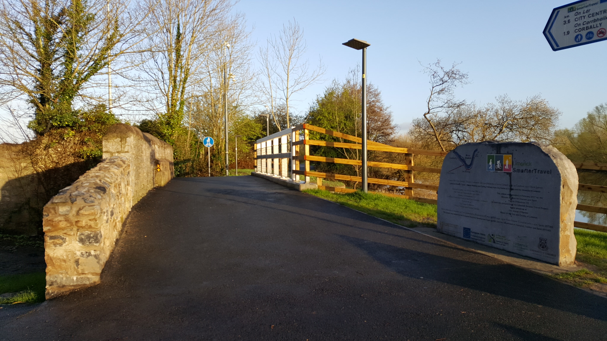 Limerick Smarter Travel Canal Bank Works & Tow Path